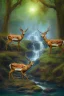 Placeholder: Beautiful deer drink in the river forest in the 12PM in the afternoon ín 24K Optic Resolutions, ultra HD, Professional PHOTOGRAPHY,