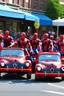 Placeholder: Spidermenfloat parade