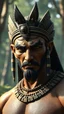 Placeholder: Ghibli movie. gerhart, guweiz. portrait of a handsome Giant Egyptian man, dynamic pose, galactic creature, forest background, fantasy, ghibli. using natural light to highlight weathered textures. with an emphasis on expression and mood. bokeh, Ultra-detailed Quality 3D, 3d render octane, Unreal engine 5 effects, VFX, Isometric, Made in blender, 8k sharp focus, cinematic, ultrahd, highly detailed, ultra photorealism fantasy