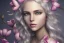 Placeholder: femme long cheveux blond blancs grands yeux bleus , 8k resolution, flower magnolia lotus rose, beautiful portrait, 8k resolution, flower head and body, beautiful star