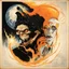 Placeholder: cosmic horror, less than zero, seance conjuring Pazuzu, by Ray Johnson and Michael Whelan, acid wash mind-bending illustration; asymmetric, deconstructed, dark shines surrealism, sinister