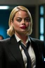 Placeholder: fat margot robbie in suitt