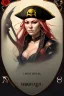 Placeholder: Portrait of a Pirate Queen, similar to Houshou Marine