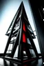 Placeholder: Avengers stark tower buliding architecture futuristic-modern stlye. geometric form,