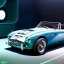 Placeholder: fullbody Drawing of 'Austin Healey 3000'intricate detail,by andrea bonelli,Kilian Eng,Ohrai,evan lee,three quarters view, Futuristic Vehicle design study, toned colors,16k