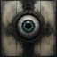 Placeholder: dark surrealism, etched metal textures, REDACTED EYEBALL PNEUMATIC Tourniquet Ersatz Gadget, NO TEXT!!, grainy photography, faded colors. no but must see, no coherence across three different-shaped overlayed panels with no coherence between each, oxidized oil smear textures, phantasmagoric, by Zdzislaw Beksniski and Joel-Peter Witkin, deconstructed