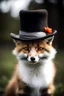 Placeholder: Fox with hat