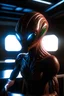 Placeholder: space alien , unreal engine 5, concept art, art station, god lights, ray tracing, RTX, lumen lighting, ultra detail, volumetric lighting, 3d