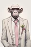 Placeholder: Hairless monkey butler