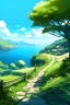 Placeholder: scenery illustration \