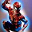 Placeholder: ultra detailed fullbody portrait in oil of Spider-Man, extremely detailed digital painting, extremely detailed face,crystal clear eyes, in the style of Keith Parkinson and Ohrai Noriyoshi and Ken Kelley robert e howard and pablo oliveira , mystical colors, perfectly centered image, perfect composition, rim light, beautiful lighting,8k, stunning scene, raytracing