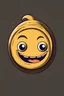 Placeholder: high quality, HD photo, illustrated rolly, simple eye and smile, hoodie on