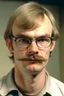 Placeholder: jeffrey dahmer with mustache and mohawk