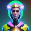 Placeholder: woman, rounded face, round helmet, retro futuristic, latex coat, vibrant color, highly detailed, art stations, concept art, smooth, unreal engine 5, god rays, ray tracing, RTX, lumen lighting, ultra detail, volumetric lighting, 3d, finely drawn, high definition, high resolution.