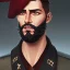 Placeholder: Tom Cruise Christmas military cyberpunk beard