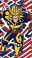 Placeholder: all might pattern for snowboard