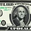 Placeholder: Hidden Alien United States One Dollar Bill