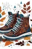 Placeholder: nordic explorers shoe design, autumn