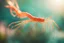 Placeholder: RGB turquoise 0-144-149 prawn in sunshine, ethereal, cinematic postprocessing, bokeh, dof