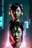 Placeholder: portrait, Asian cyborg woman, samurai warrior :: symmetry photography, cyberpunk style, cyborg eyes, pink hair :: wires connect, perfect eyes, samurai helmet, tiger mask, black samurai army, katana, ghost in the shell, pink, white, black, glow eyes, cinematic, Ultra realistic, dark scene, soft color, highly detailed, unreal engine 5, RTX, ultra detail, 3d, finely drawn, high definition.