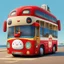 Placeholder: Bus, omnibus, montevideo, japanese mascot style