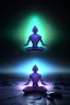 Placeholder: meditation, third eye, universe, fourth dimension, fractal, realistic, 8k, high quality, extreme detail, symmetrical, chakra, human