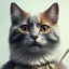 Placeholder: Washboardpunk Portrait of cute cat, perfect composition, hyperrealistic, super detailed, 8k, high quality, trending art, trending on artstation, sharp focus, studio photo, intricate details, highly detailed, by greg rutkowski