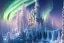 Placeholder:  white and gold crystal castle，waterfall, winter snow flakessnow, northern Lights, full of details, smooth, bright sunshine，soft light atmosphere, light effect，vaporwave colorful, concept art, smooth, extremely sharp detail, finely tuned detail, ultra high definition, 8 k, unreal engine 5, ultra sharp focus