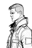 Placeholder: outline drawing of a Tom Clancy division agent