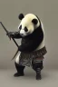 Placeholder: Panda in samurai armour