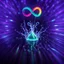 Placeholder: infinity symbol ∞ with vibrant single Plankton in water, striking, neon, chiaroscuro, dramatic, captivating, powerful, fantasy, beautiful, octane render, 16k post-production, artstation: award-winning: atmospheric: commanding: fantastical: clarity: ultra quality: striking: brilliance: stunning colors: amazing depth; lens: f/11, 35mm