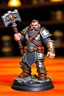 Placeholder: dwarf paladin with a war hammer