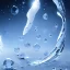 Placeholder: celestial, reflection, ice crystals, snow, icicles