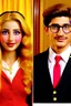 Placeholder: real life, live action, Jewish Barbie and jewish Ken