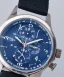 Placeholder: wristwatch chronograph deep blue