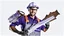 Placeholder: fedex driver using chainsaw transparent background