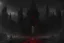 Placeholder: a black and white photo with a red design, a detailed matte painting by Ignacy Witkiewicz, tumblr, abstract illusionism, hellish background, antichrist, darksynth