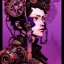 Placeholder: beautiful steampunk girl, hyper detailed, hyperdetailed, intricately detailed, illustration by <kilian eng> <Yoji Shinkawa>, purple tones,