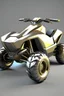 Placeholder: lowpoly metallic atv