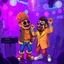 Placeholder: MR Kukrunk is Benny and DJ Roy in a disco, dancing