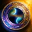 Placeholder: 3d cosmos, galaxy Milky Way, jewel, precious stones, shiny, beautiful rich and destroyed planet, detailed yin and yang symbol, shiny, intricate, gorgeous, ultrafine detail, hyperrealism, trending on artstation, sharp focus, intricate details, highly detailed, by greg rutkowski, glowing, glitter, complementary colours