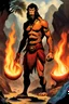 Placeholder: Avatar: The First Firebender, Caveman, Homo Erectus, ancient, discovery of fire