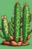 Placeholder: Diseño de un cactus estilo vaquero