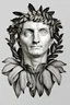 Placeholder: Mature cat Julius Caesar, laurel wreath, Rome, perfect iris, model style, hyper realistic, extremely accurate, delicate, extremely detailed, wide-angle, open aperture, superfine pencil