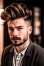 Placeholder: coiffure moderne homme