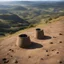 Placeholder: Very early dates for Bell Beakers were found in Castelo Velho de Freixo de Numão in Guarda, central Portugal. The site was located on the summit of a spur. A short-lived first occupation of pre-Bell Beaker building phase at c. 3000 BC revealed the remains of a tower, some pavings, and structures for burning. After a break of one or two centuries, Bell Beaker pottery was introduced in a second building phase that lasted to the Early Bronze Age, c. 1800 BC. A third building phase followed directly