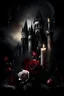 Placeholder: Princess, blood, roses, castle, candles, moon