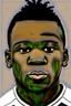 Placeholder: Moises Caicedo Footballer cartoon 2d