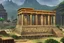 Placeholder: Tombs of kings of ancient civilization, many objects. pomp A huge splendor is the ancient Tomb of Kings in the depths of the earthTemple of the goddess Venus, where Amazon women guard the magnificent huge hall, some armed.