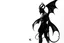Placeholder: a sinister devil standing facing right